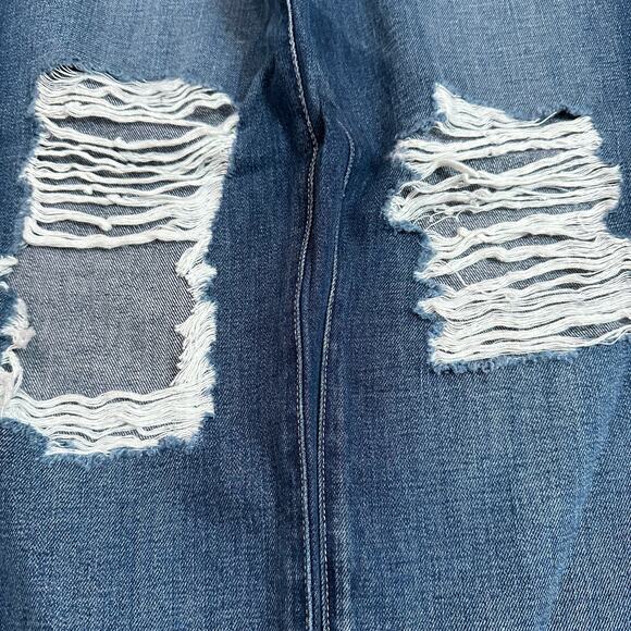 NEW L'Agence Adele Rigid Slim Stovepipe Jeans Newberry Distressed Crop - Picture 6 of 11